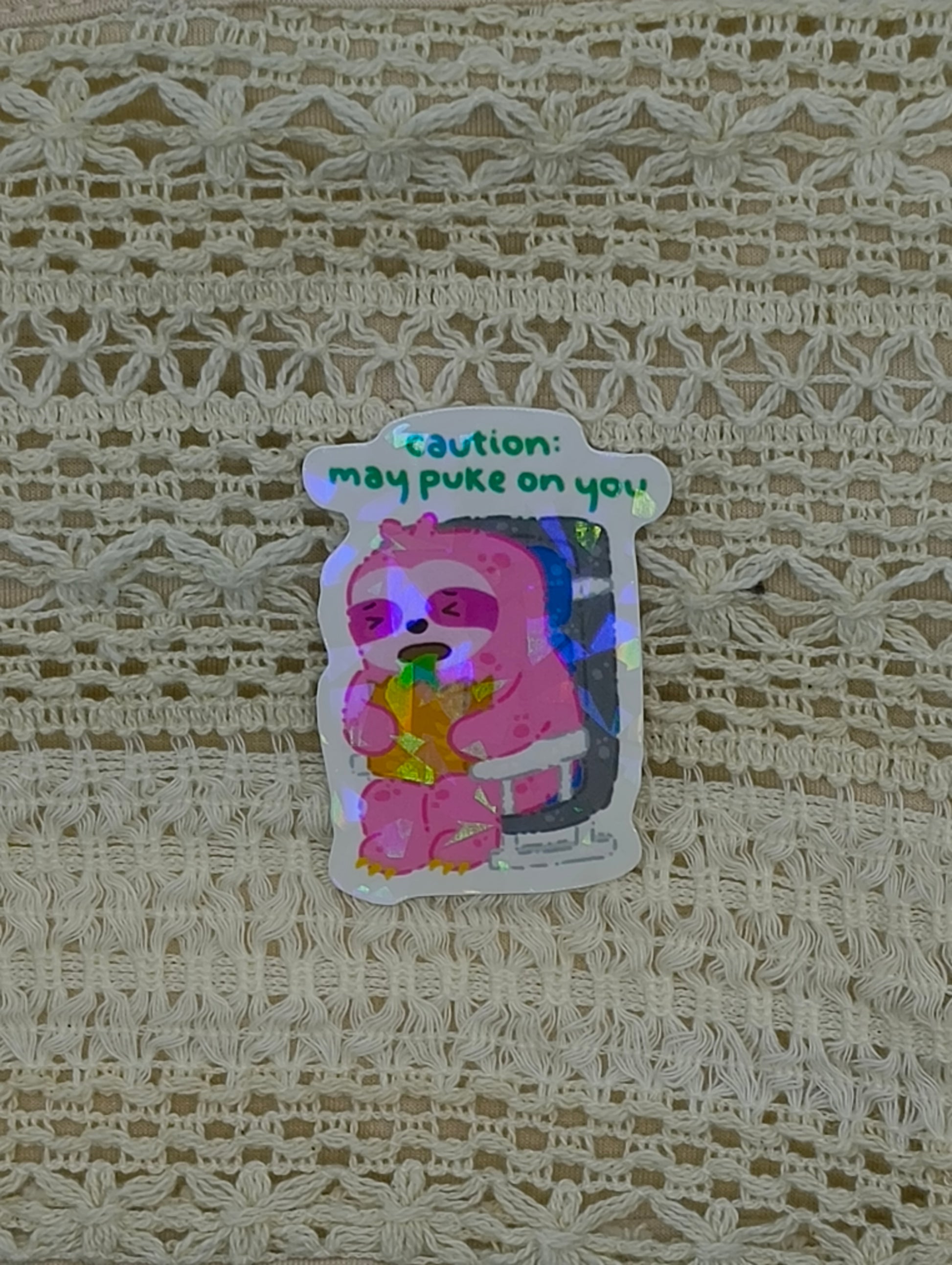 93 Caution: may puke on you