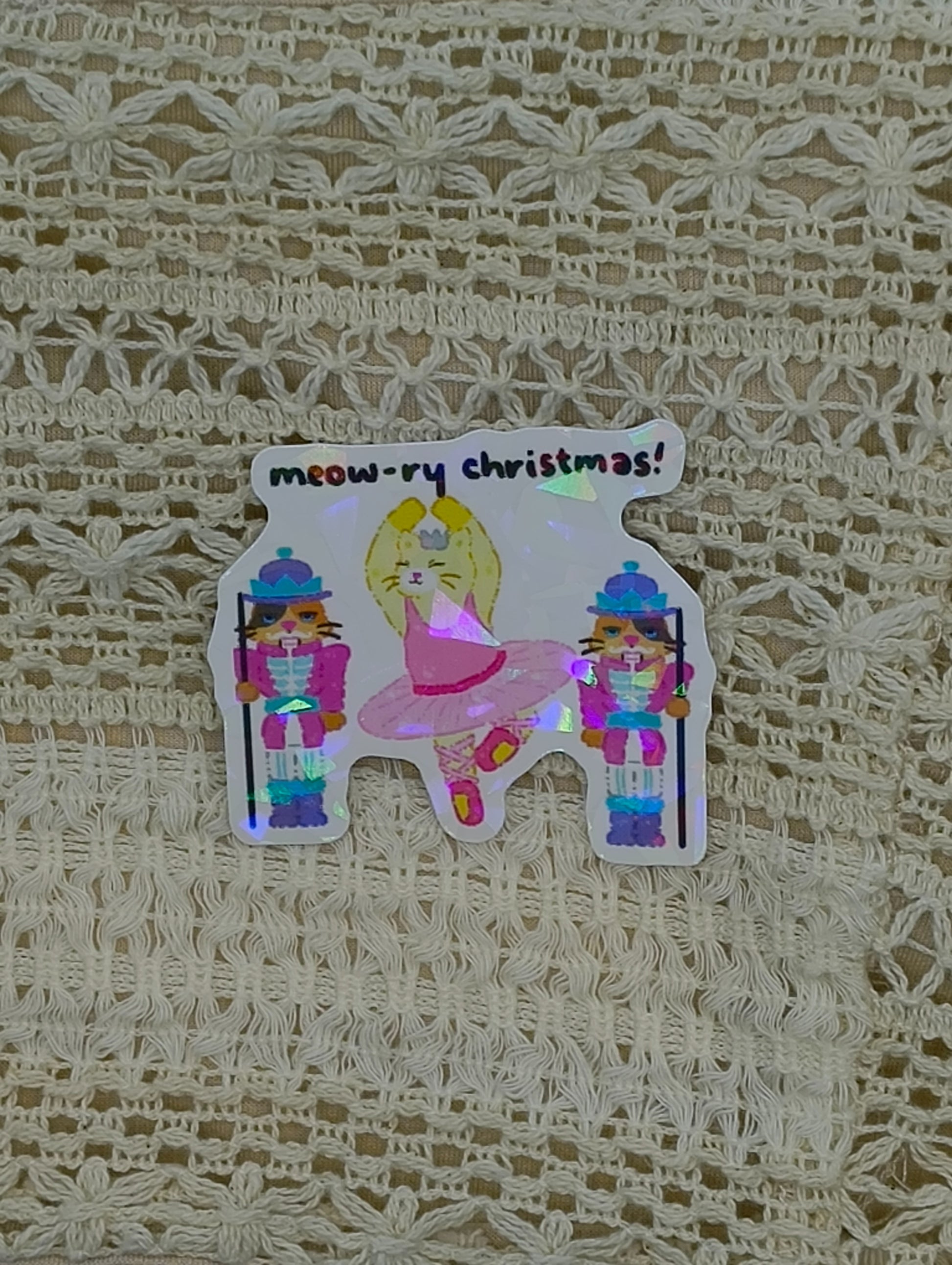 244 Nutcracker ballet meow-ry Christmas