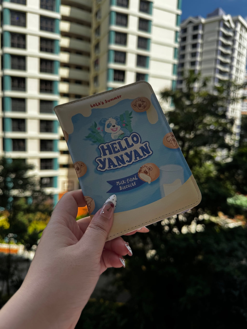 Pocket Snack Passport Holder/Travel Wallet