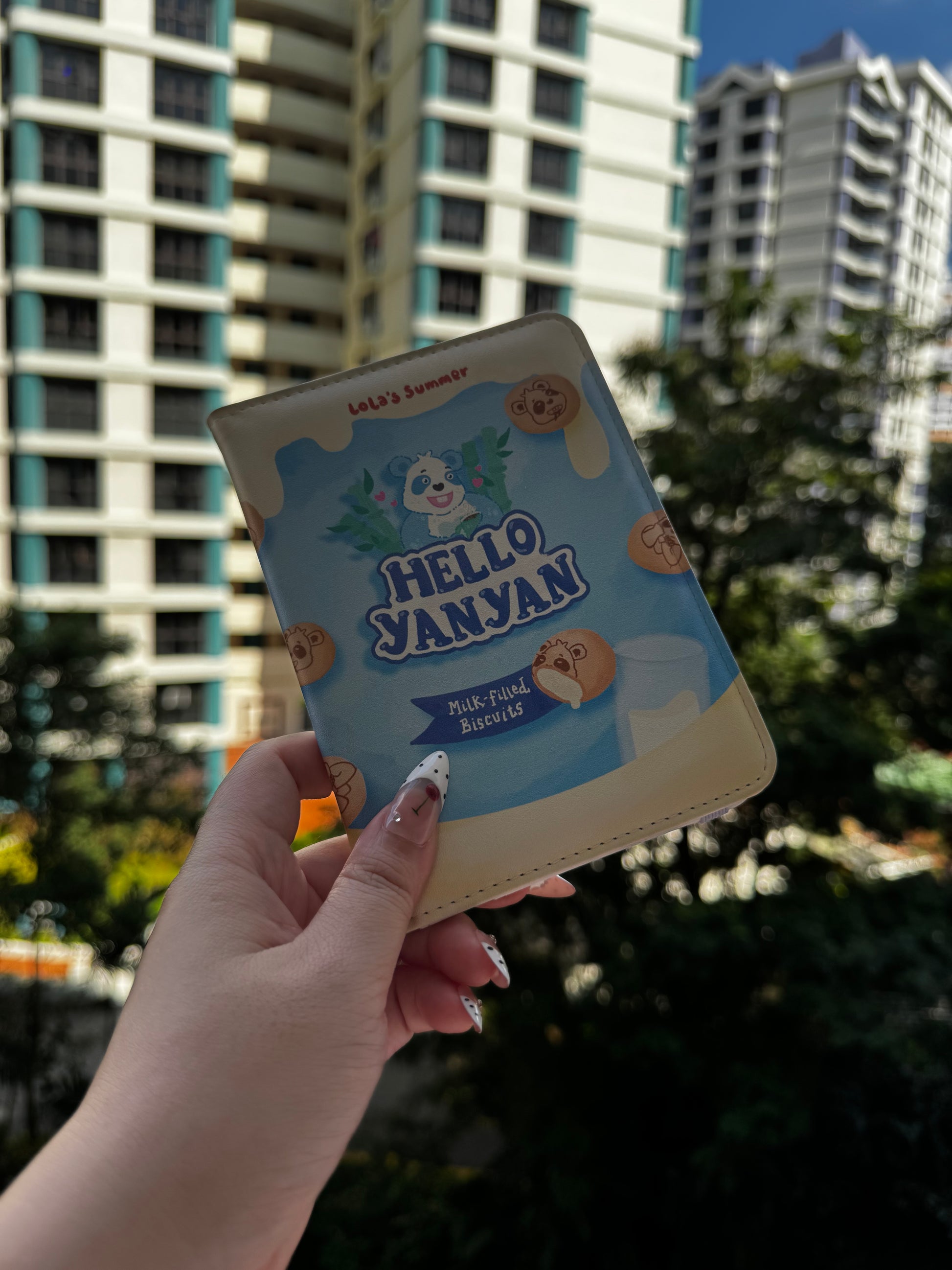 Pocket Snack Passport Holder/Travel Wallet