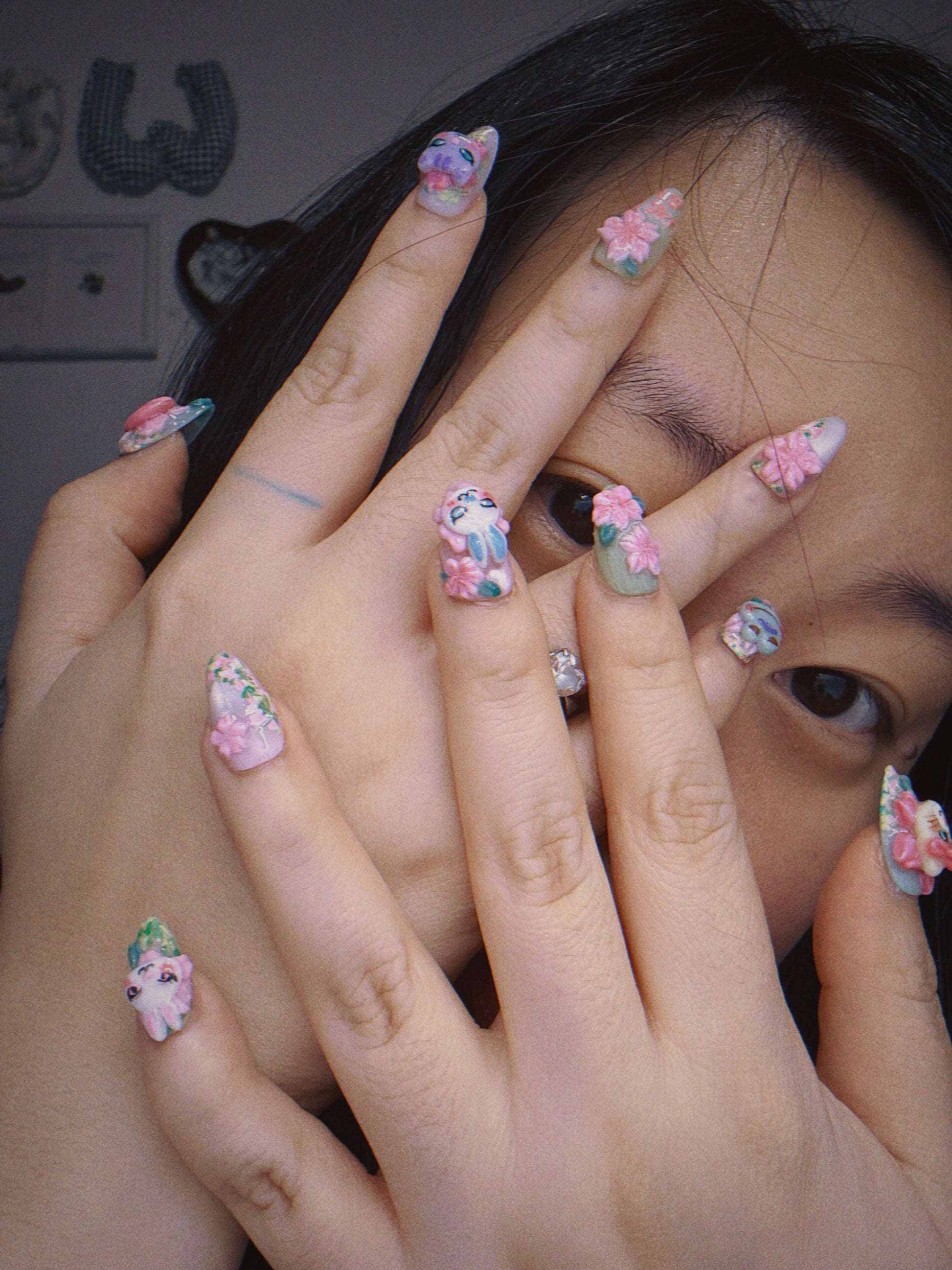 [PO] Cherry Blossom Szn Press-on Nails