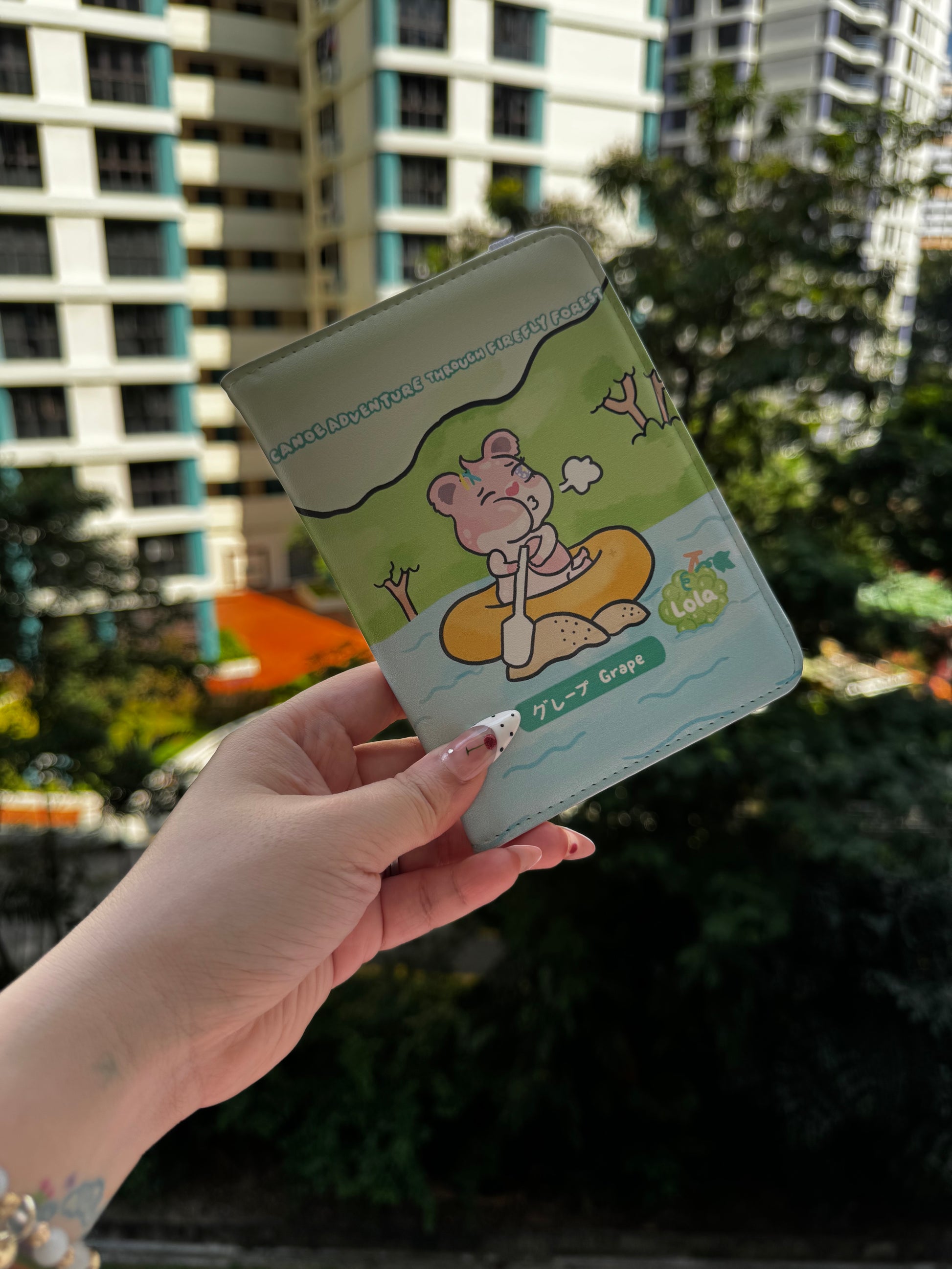 Pocket Snack Passport Holder/Travel Wallet