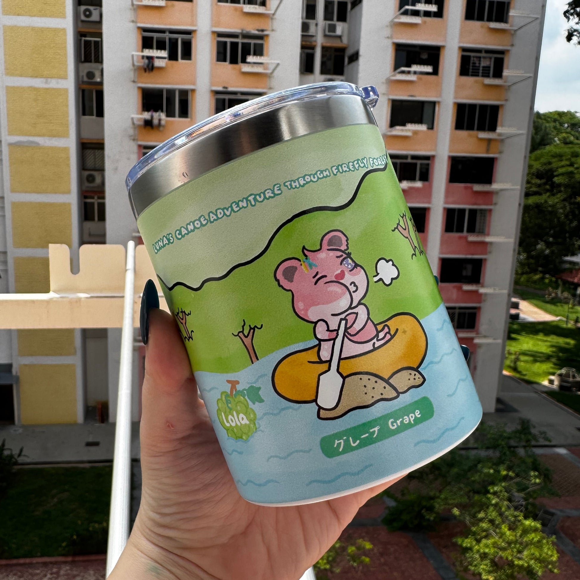 [PO] Drinks & Tins Anti-spill Stainless Steel Tumbler