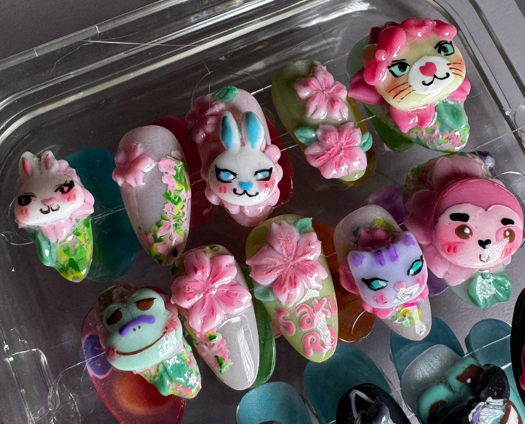 [PO] Cherry Blossom Szn Press-on Nails