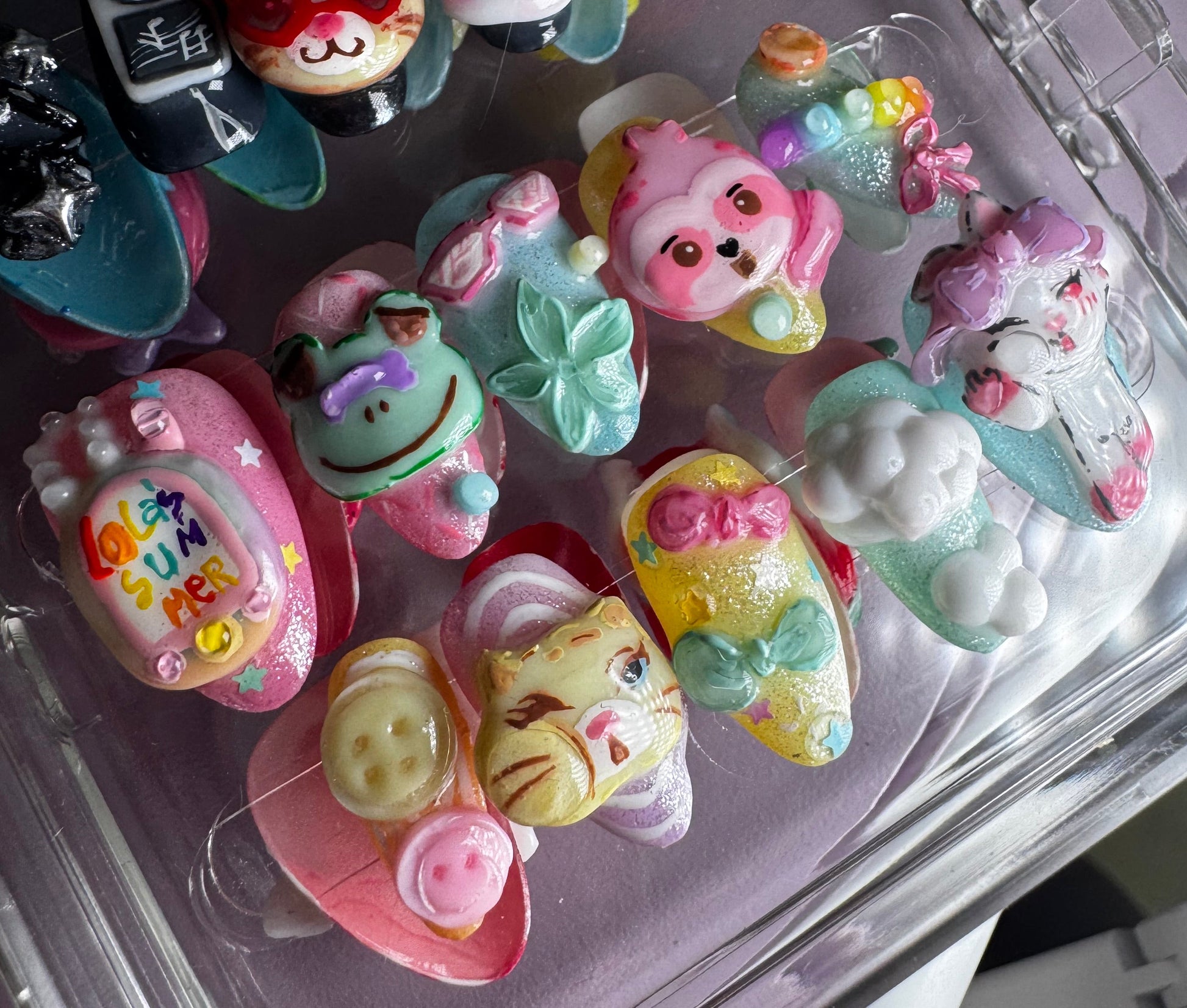 [PO] Into the Whimsy Clouds Press-on Nails