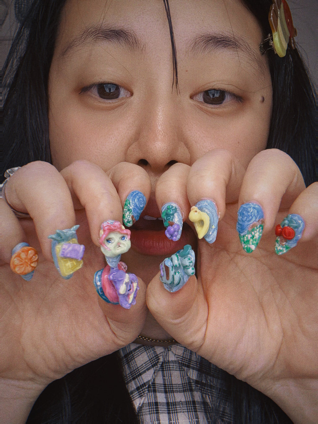 [PO] Summer Pool Party Press-on Nails