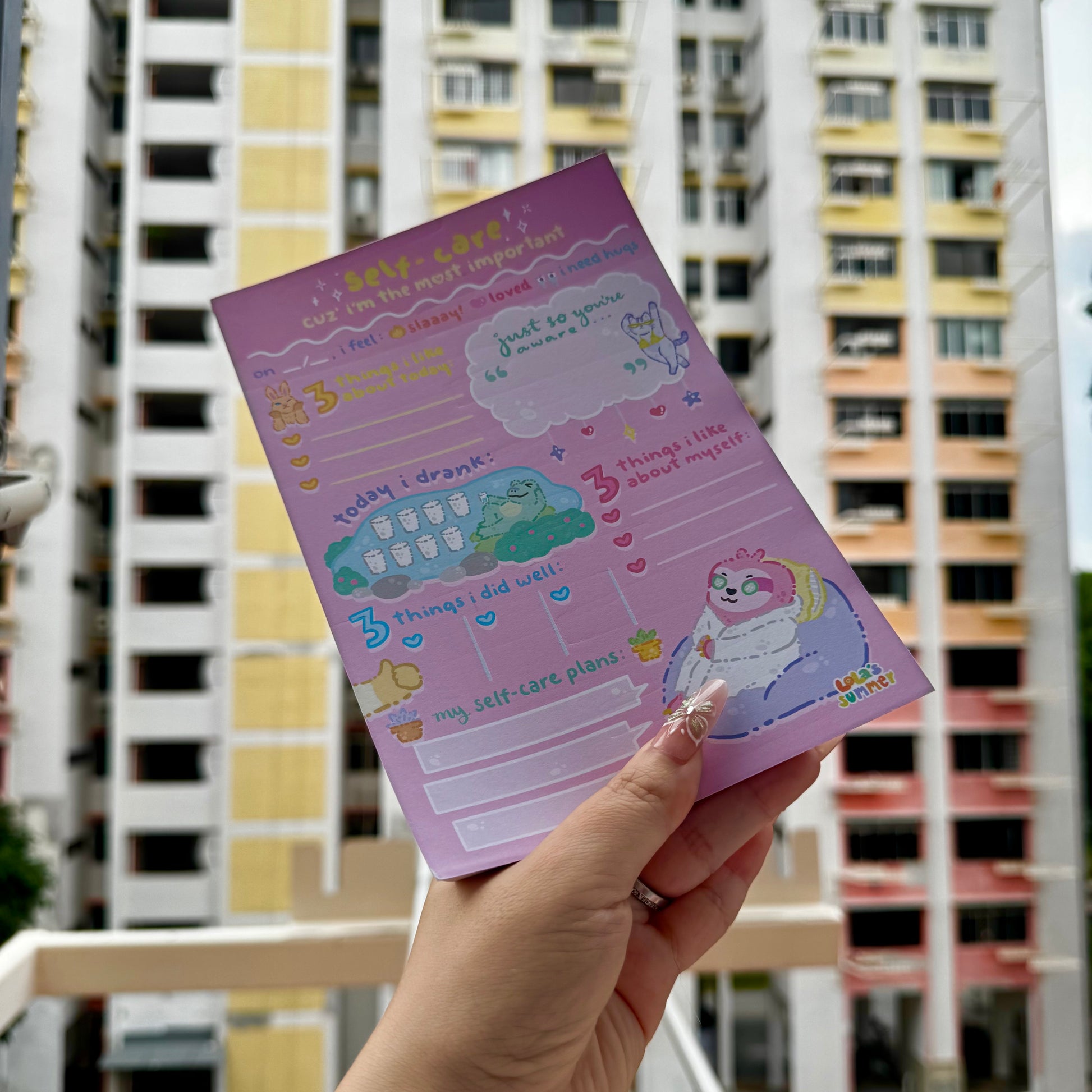 Self-care cuz' I'm the Most Important A5 Memo Pad