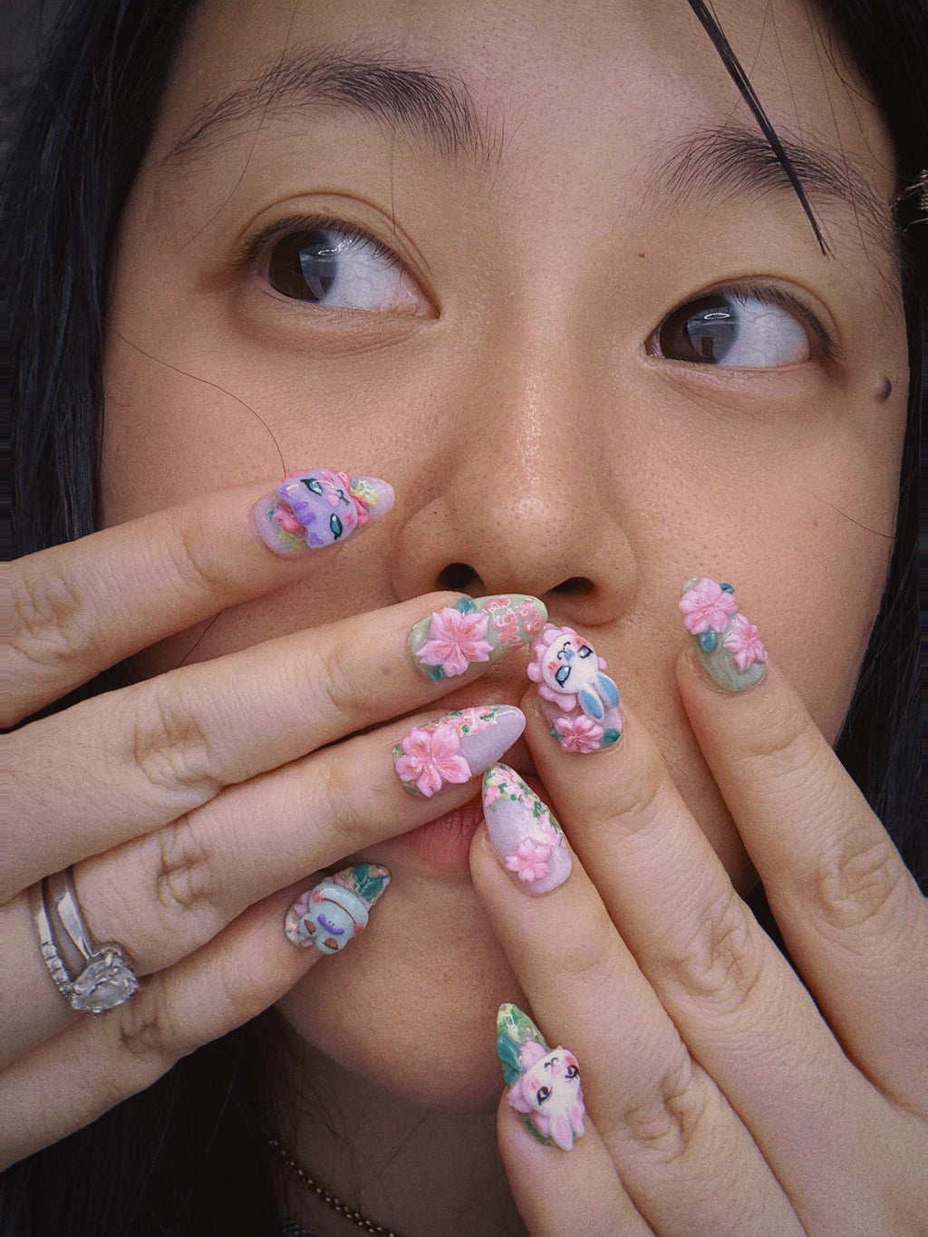 [PO] Cherry Blossom Szn Press-on Nails
