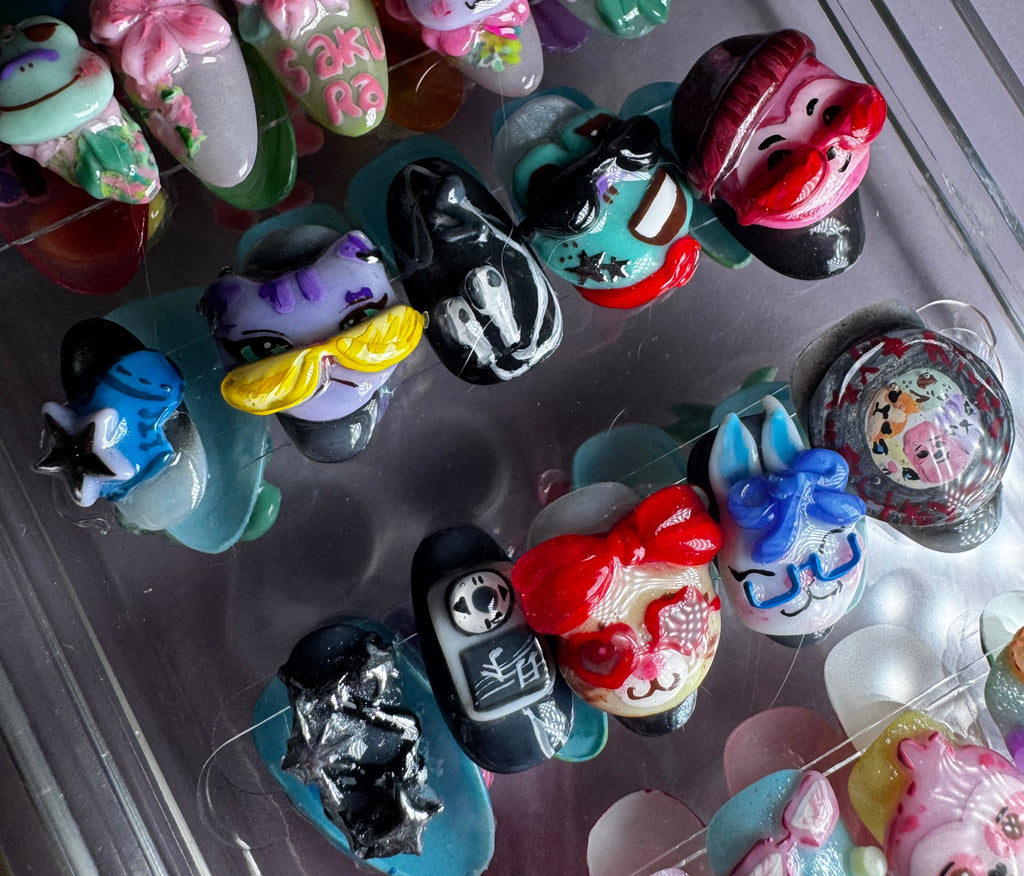 [PO] Y2K Tunes Press-on Nails
