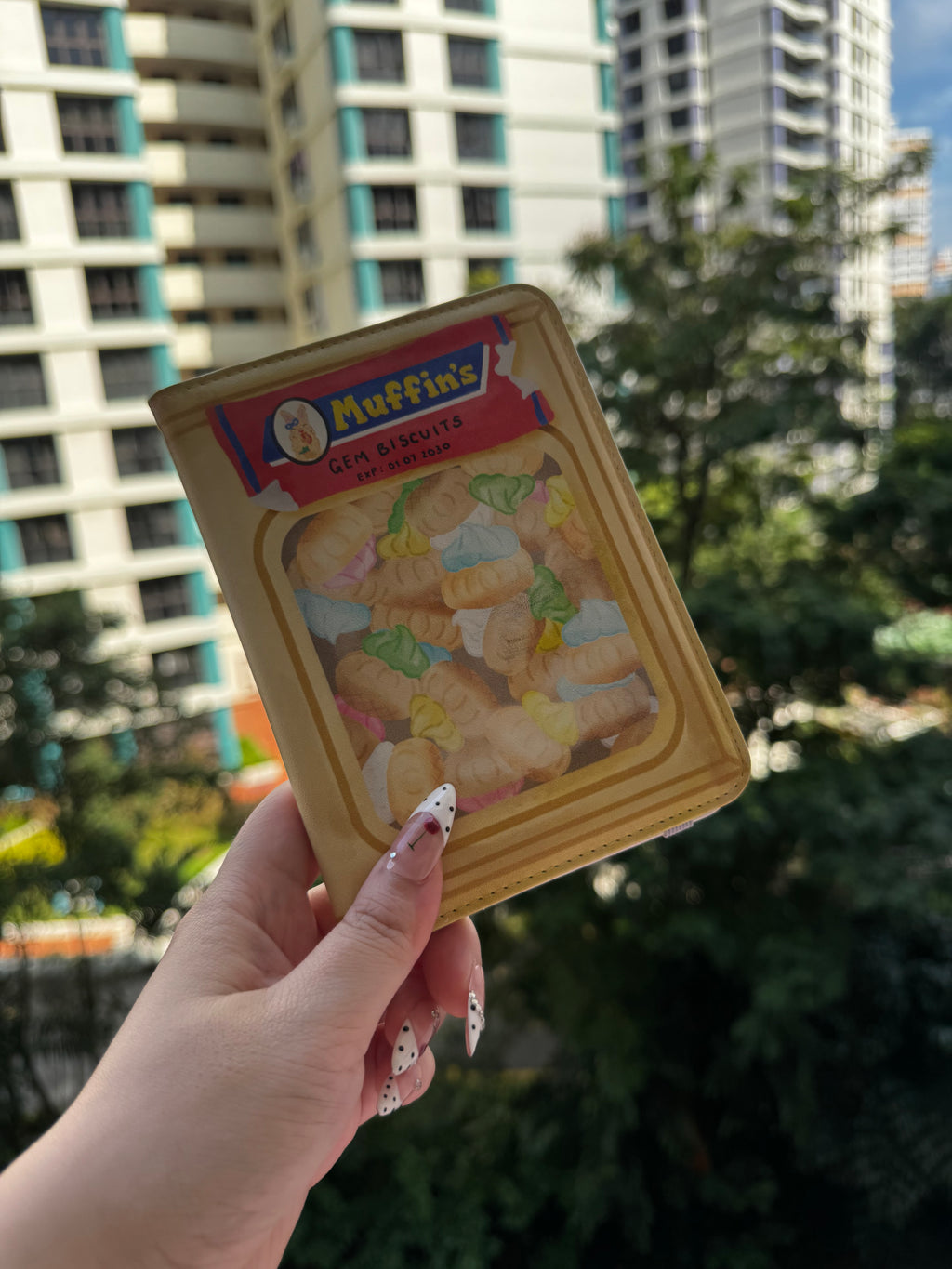 Pocket Snack Passport Holder/Travel Wallet