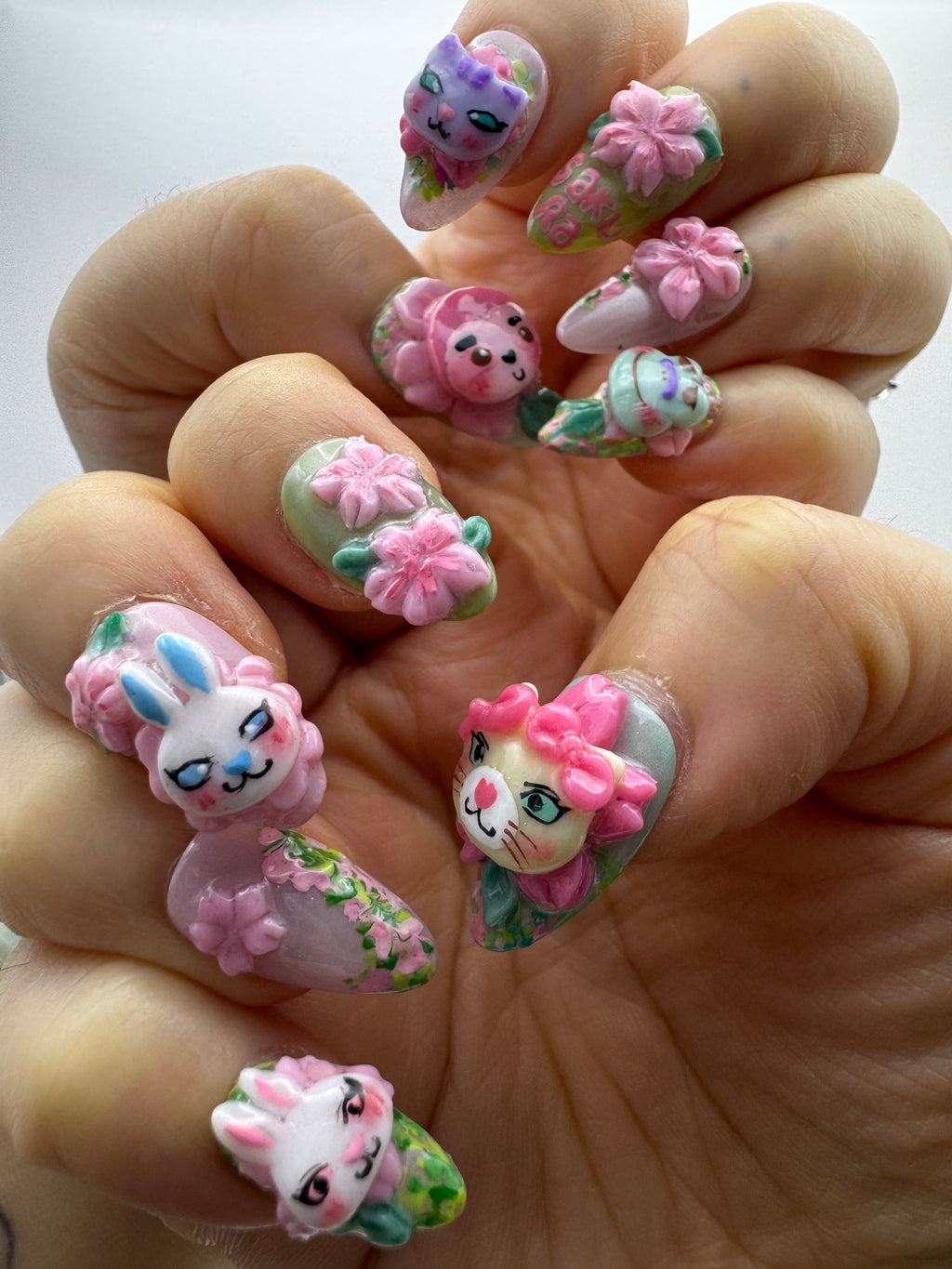 [PO] Cherry Blossom Szn Press-on Nails