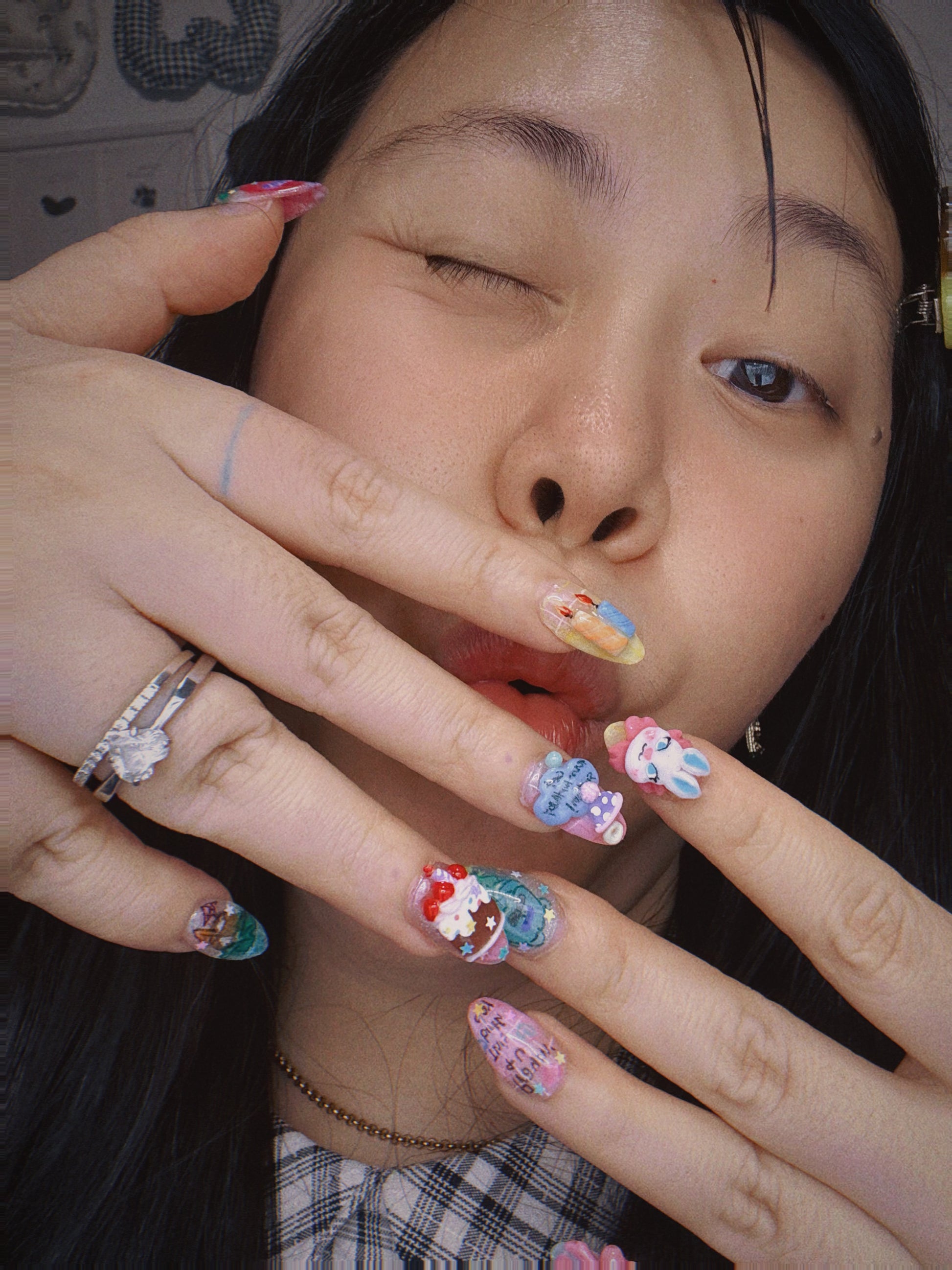 [PO] Birthday Wishes Press-on Nails