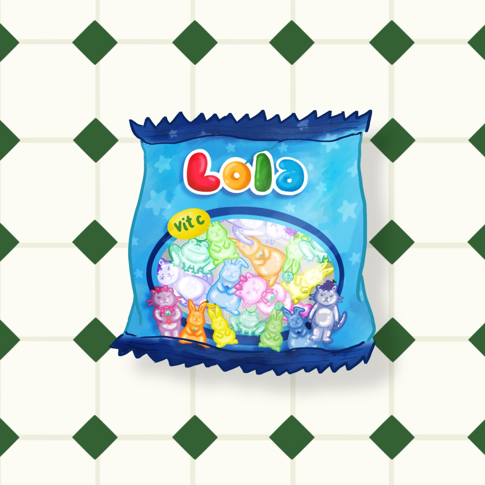 [PO] Fluffy Snack Bathroom Rug