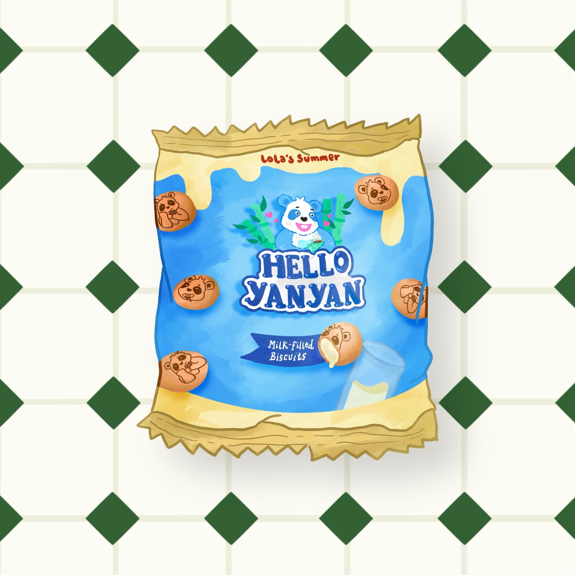[PO] Fluffy Snack Bathroom Rug