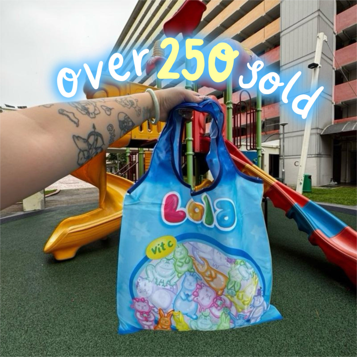 Singapore Snacks Eco Shopping Bag