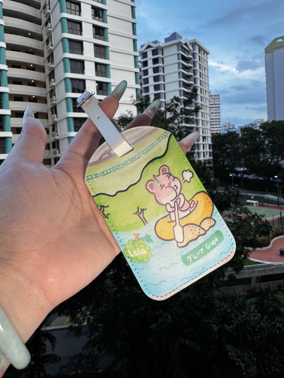 Pocket Snack Luggage Tag