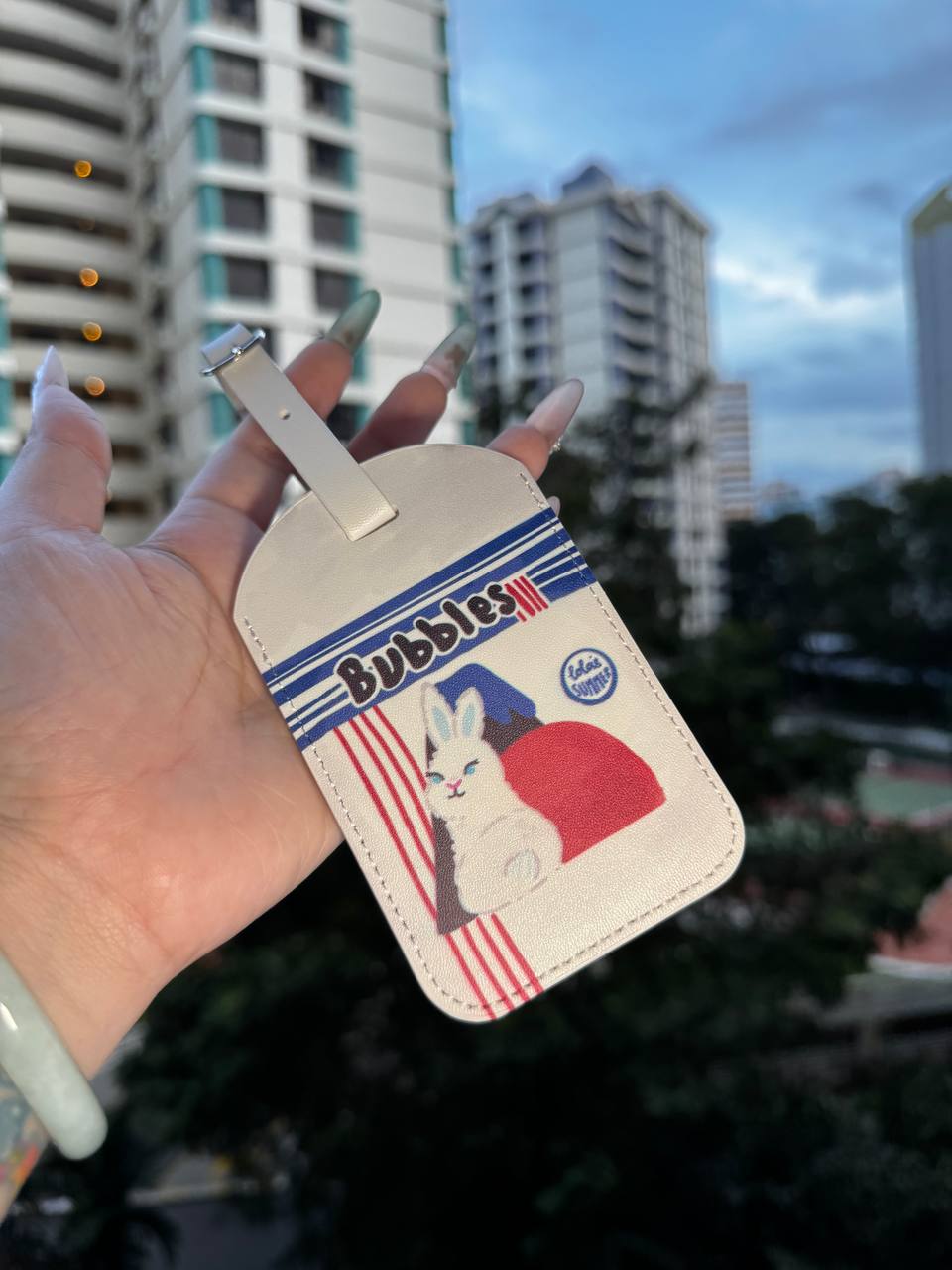 Pocket Snack Luggage Tag