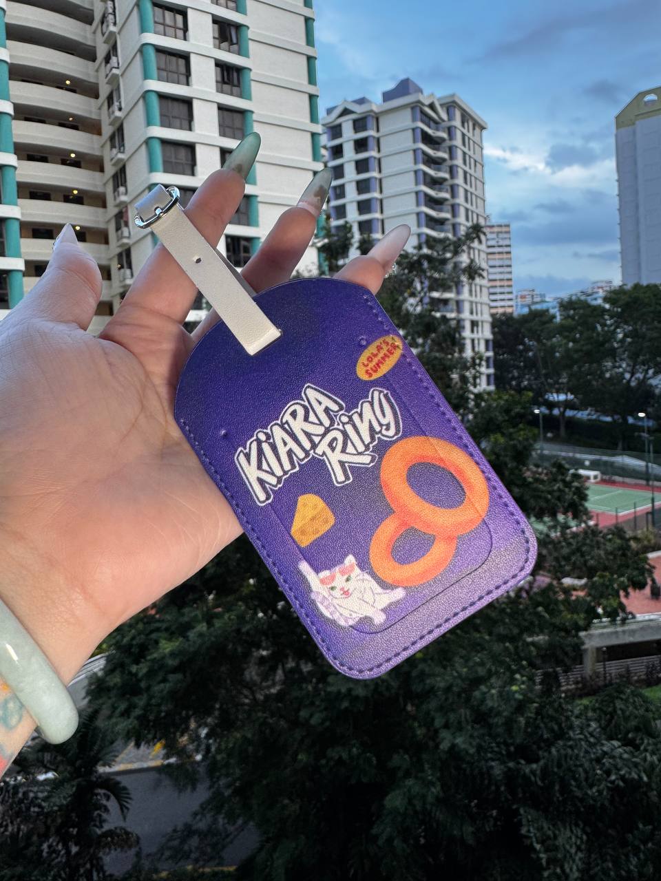 Pocket Snack Luggage Tag