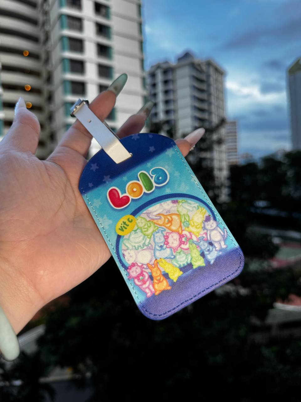 Pocket Snack Luggage Tag