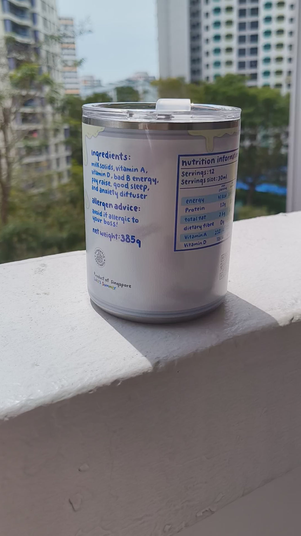 [PO] Drinks & Tins Anti-spill Stainless Steel Tumbler