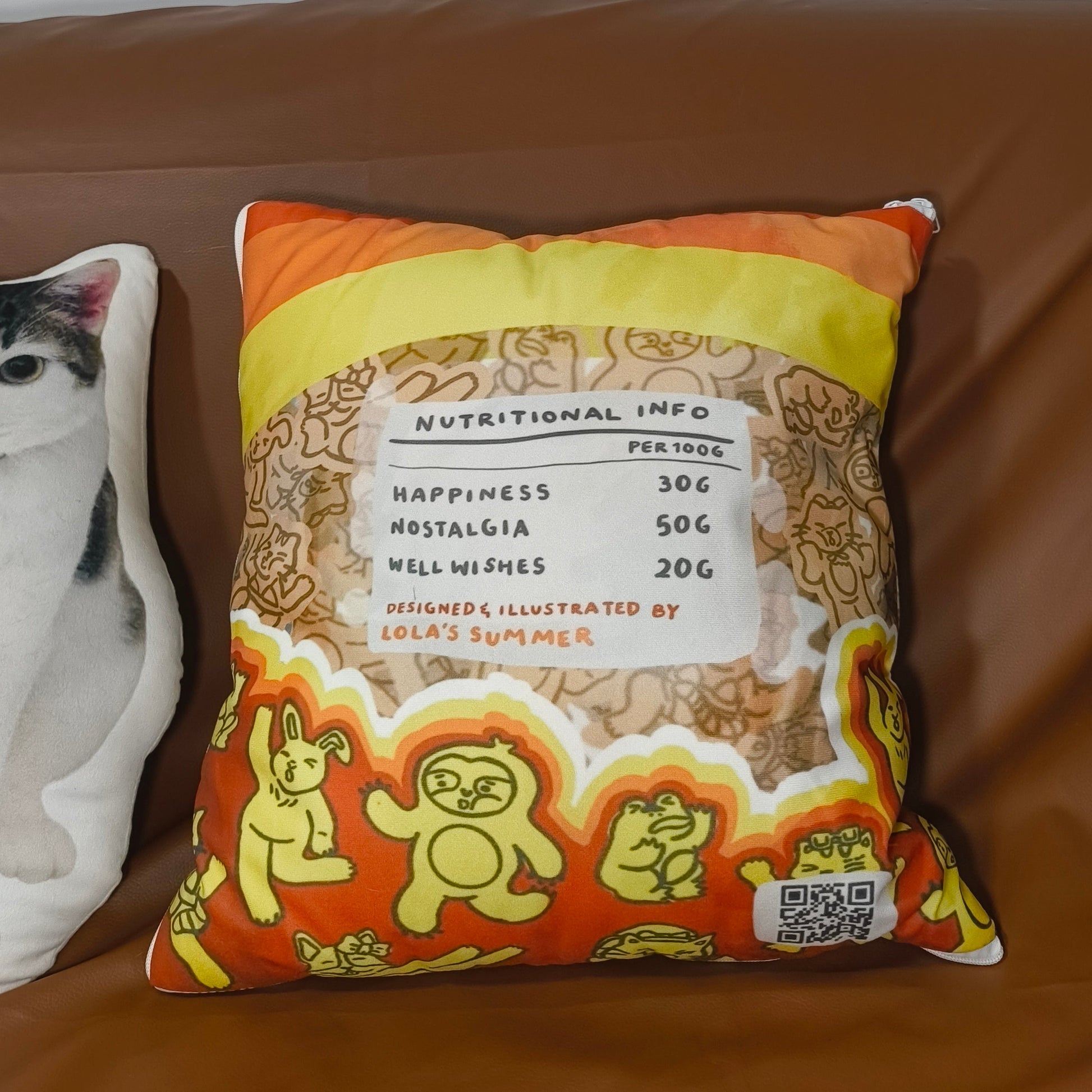[PO] Nostalgic Snacks Pillow Blanket