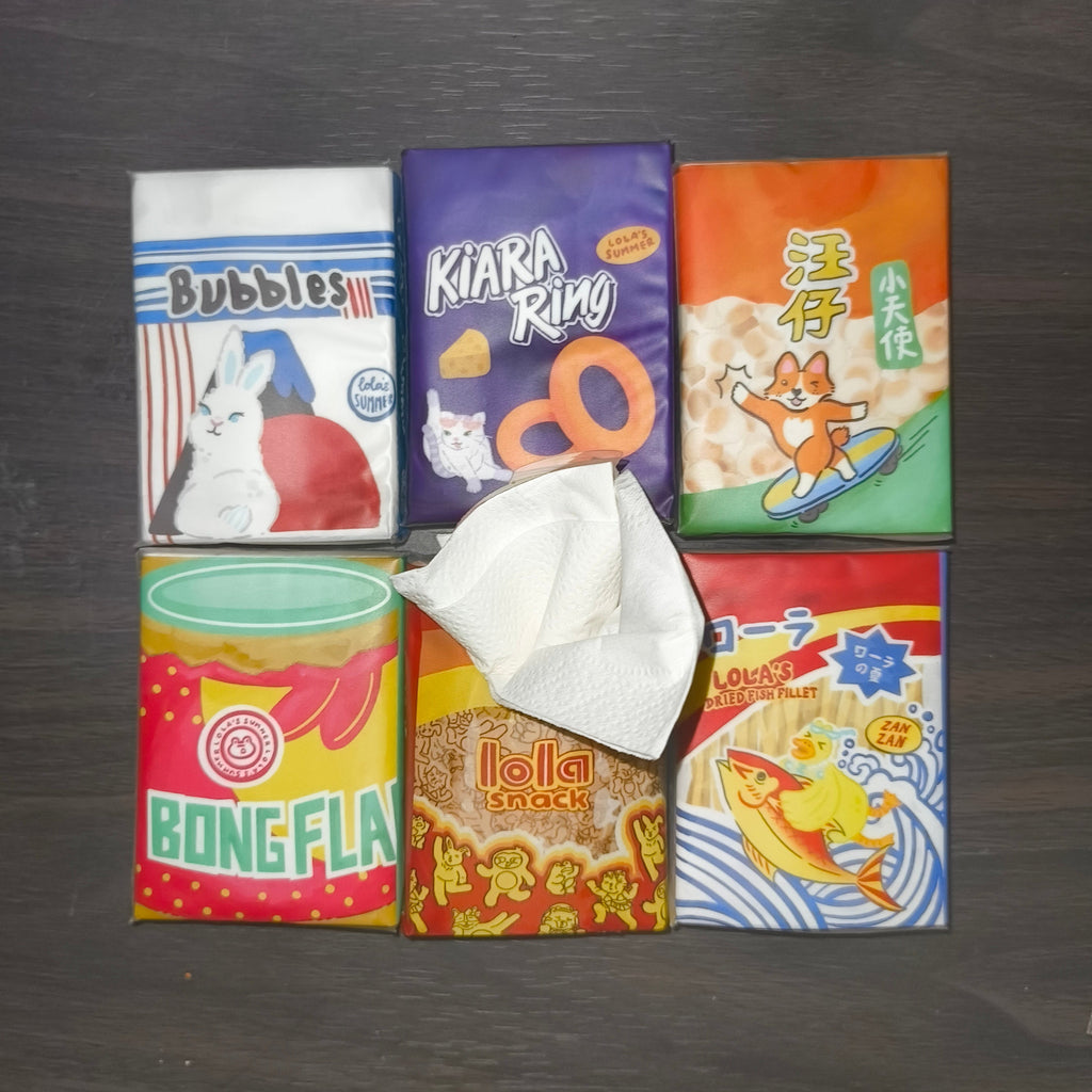 Chope! Snacks Tissue Pack Set