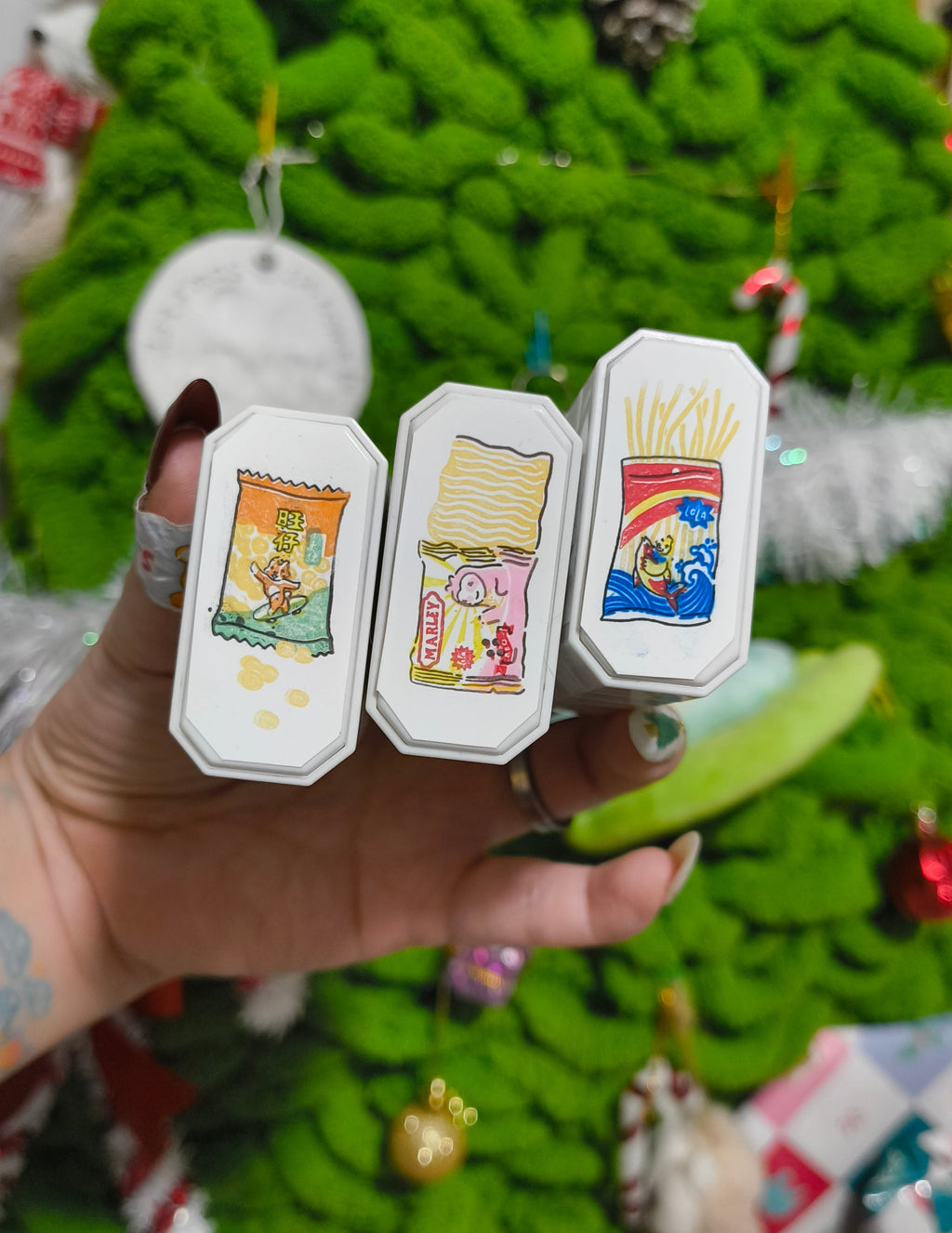 Singapore Snacks Stamper Kit