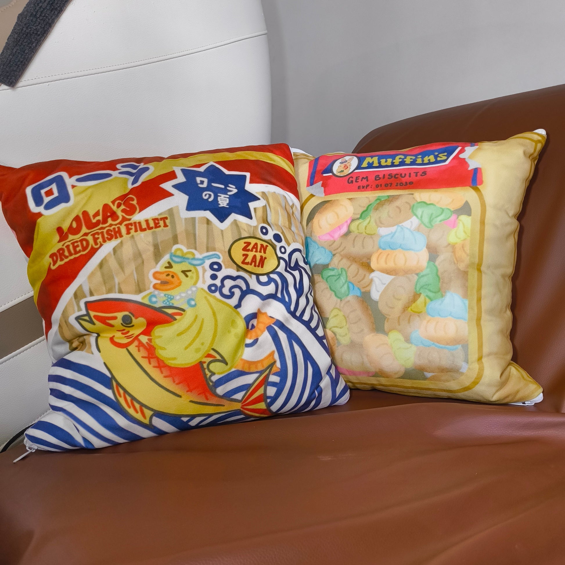 [PO] Nostalgic Snacks Pillow Blanket