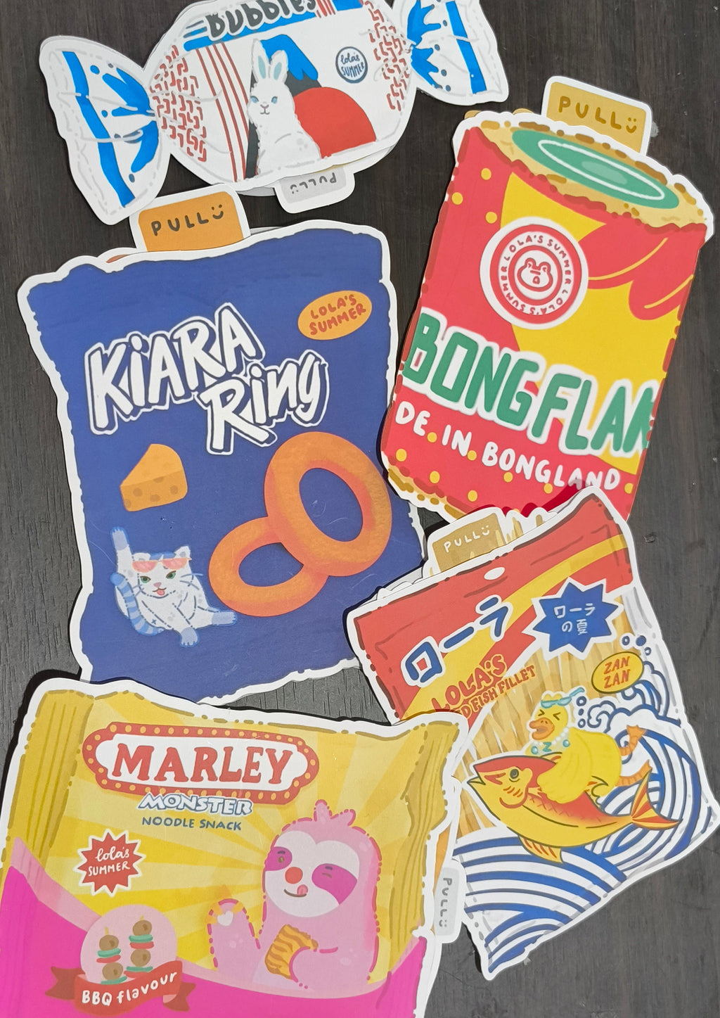 Snack Pack Greeting Cards