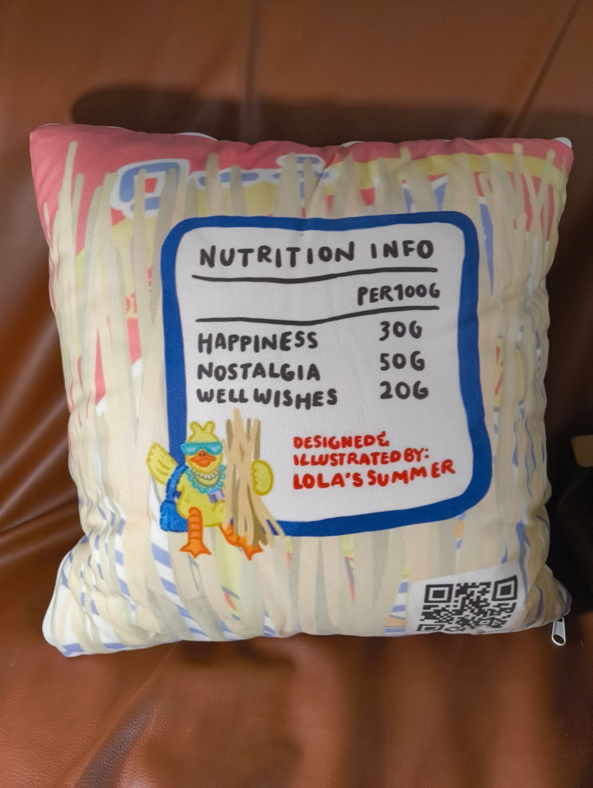 [PO] Nostalgic Snacks Pillow Blanket