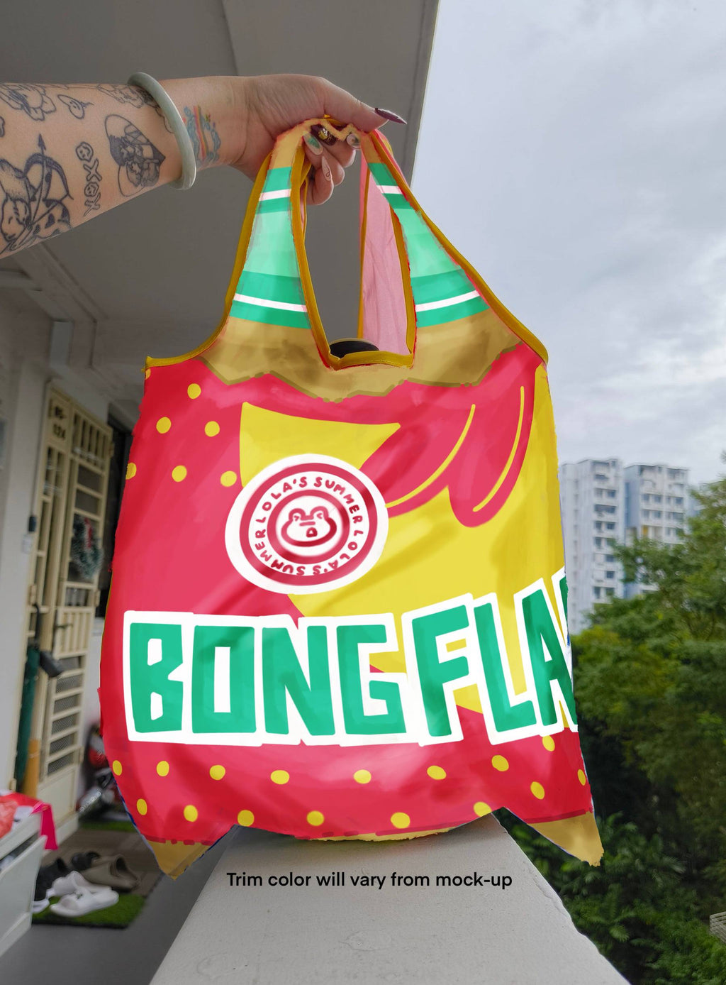 [PO] Singapore Snacks Eco Shopping Bag