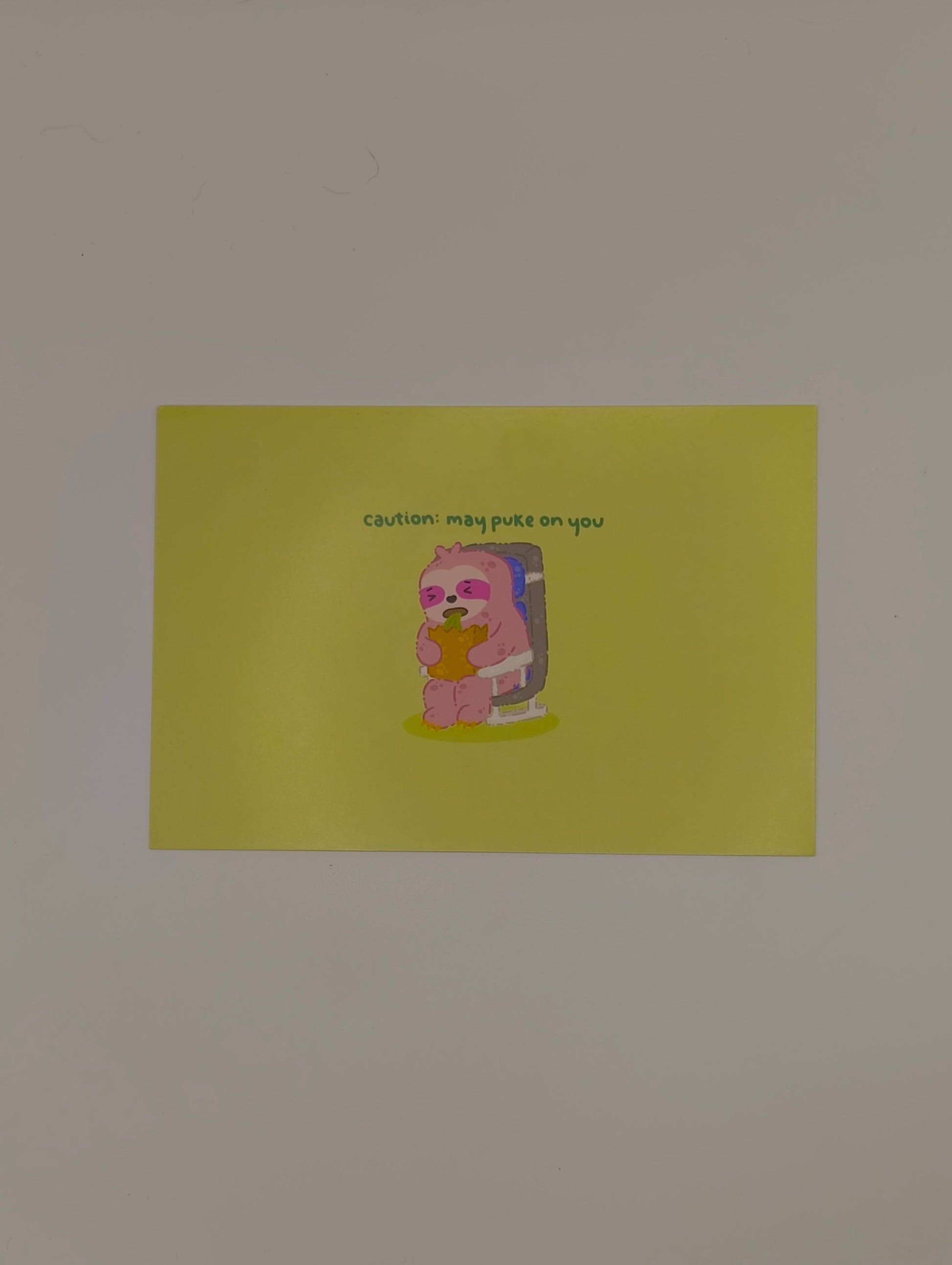 78 Caution: May puke on you