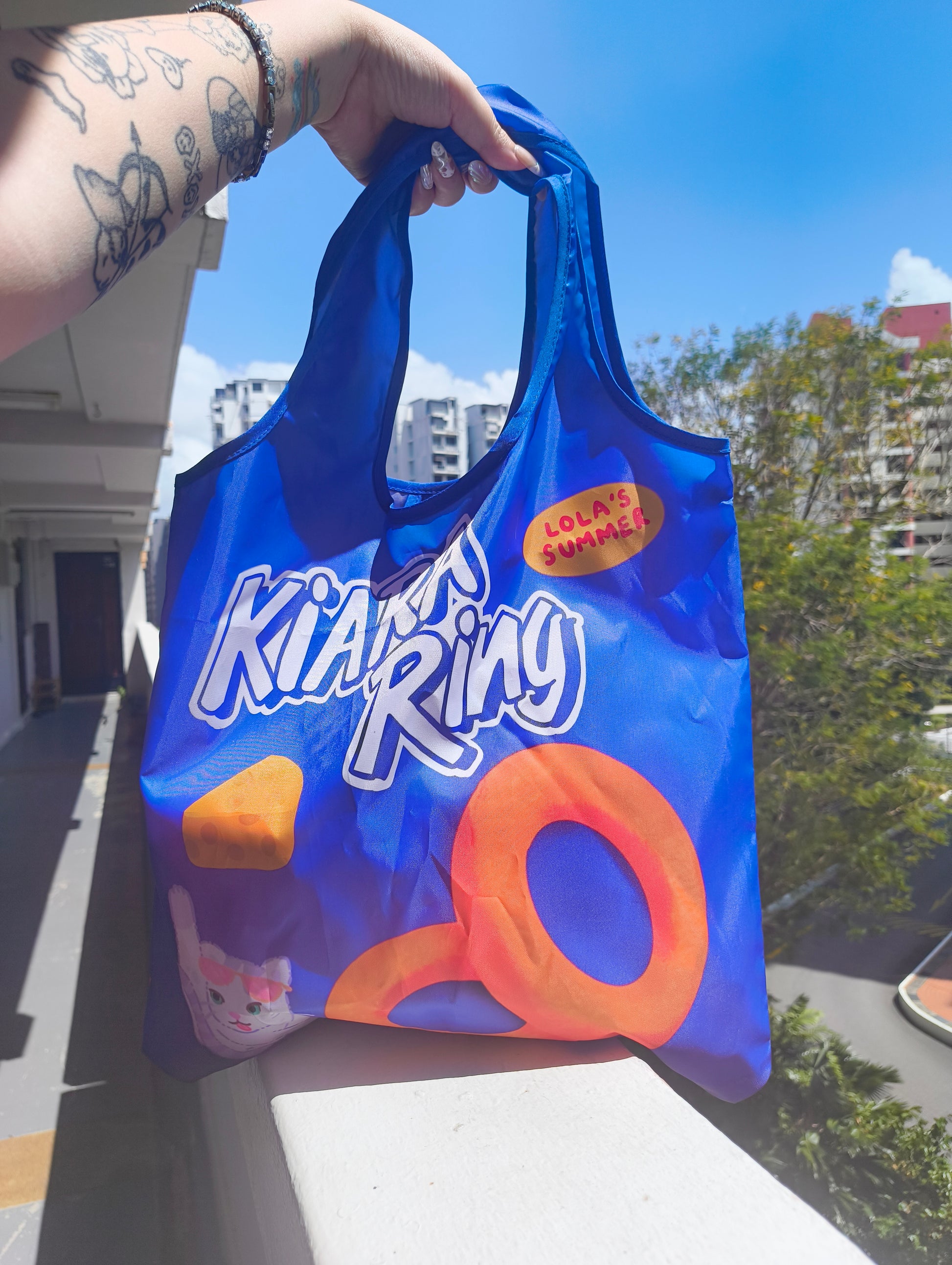 [PO] Singapore Snacks Eco Shopping Bag