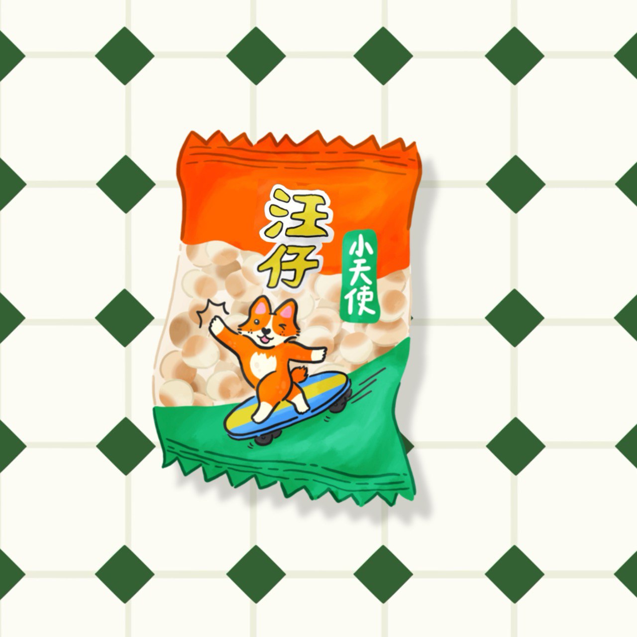 [PO] Fluffy Snack Bathroom Rug