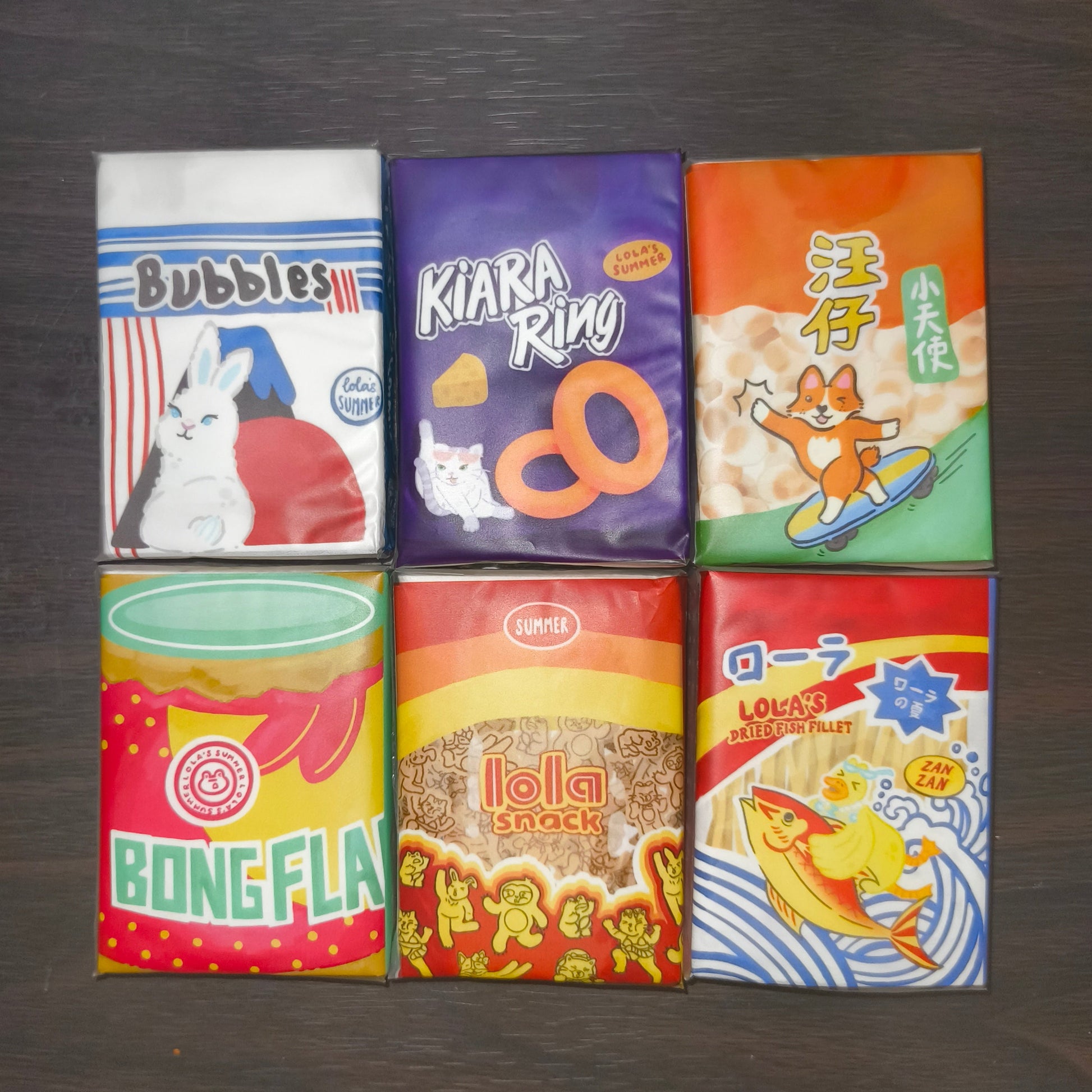 Chope! Snacks Tissue Pack Set