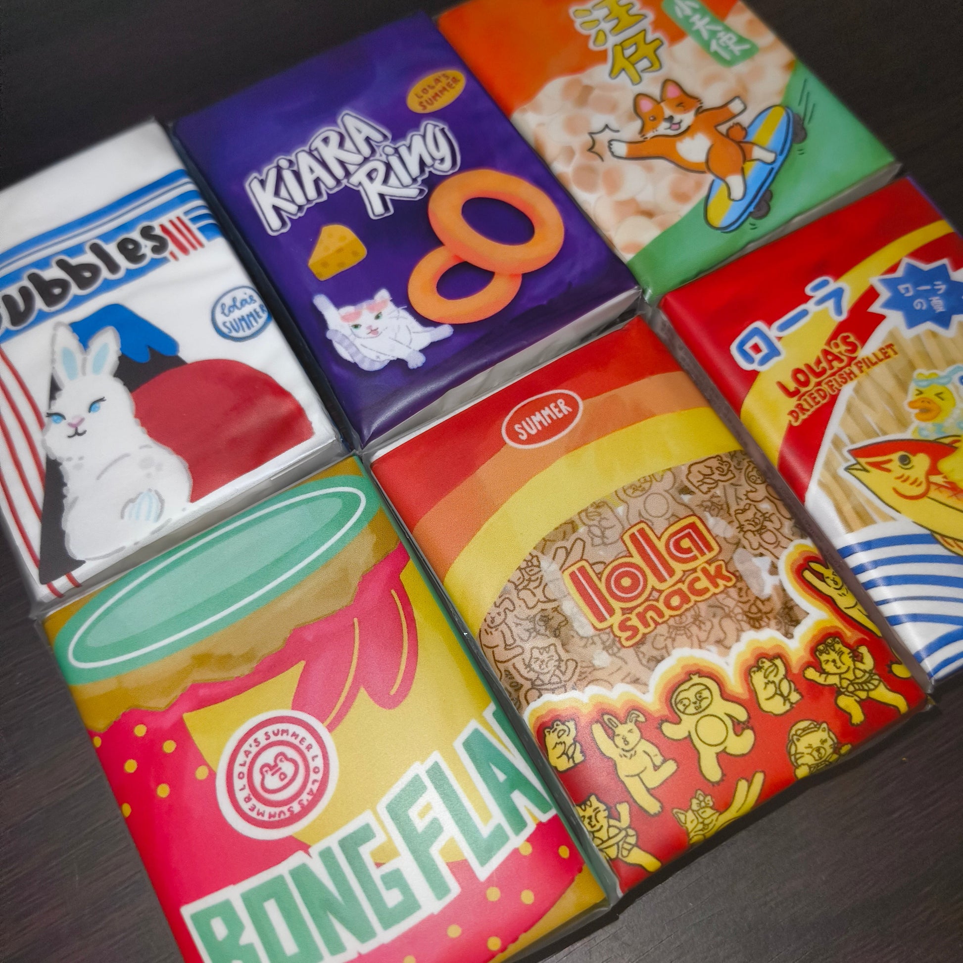 Chope! Snacks Tissue Pack Set