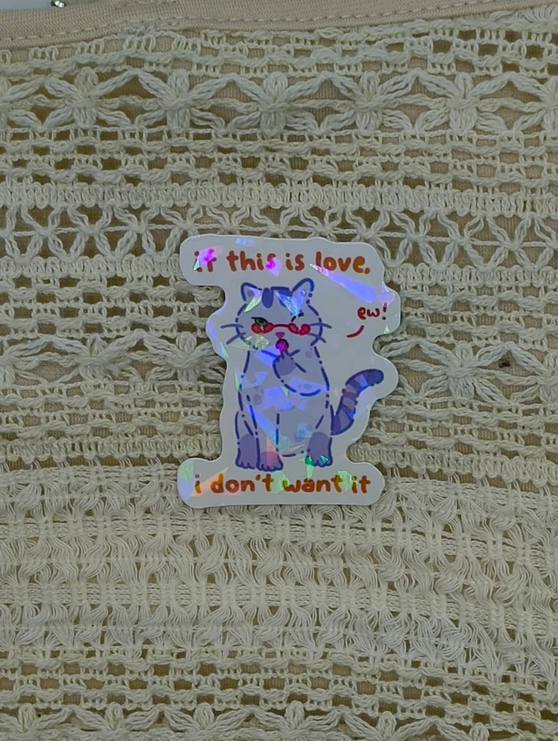 27 If this is love, I don't want it