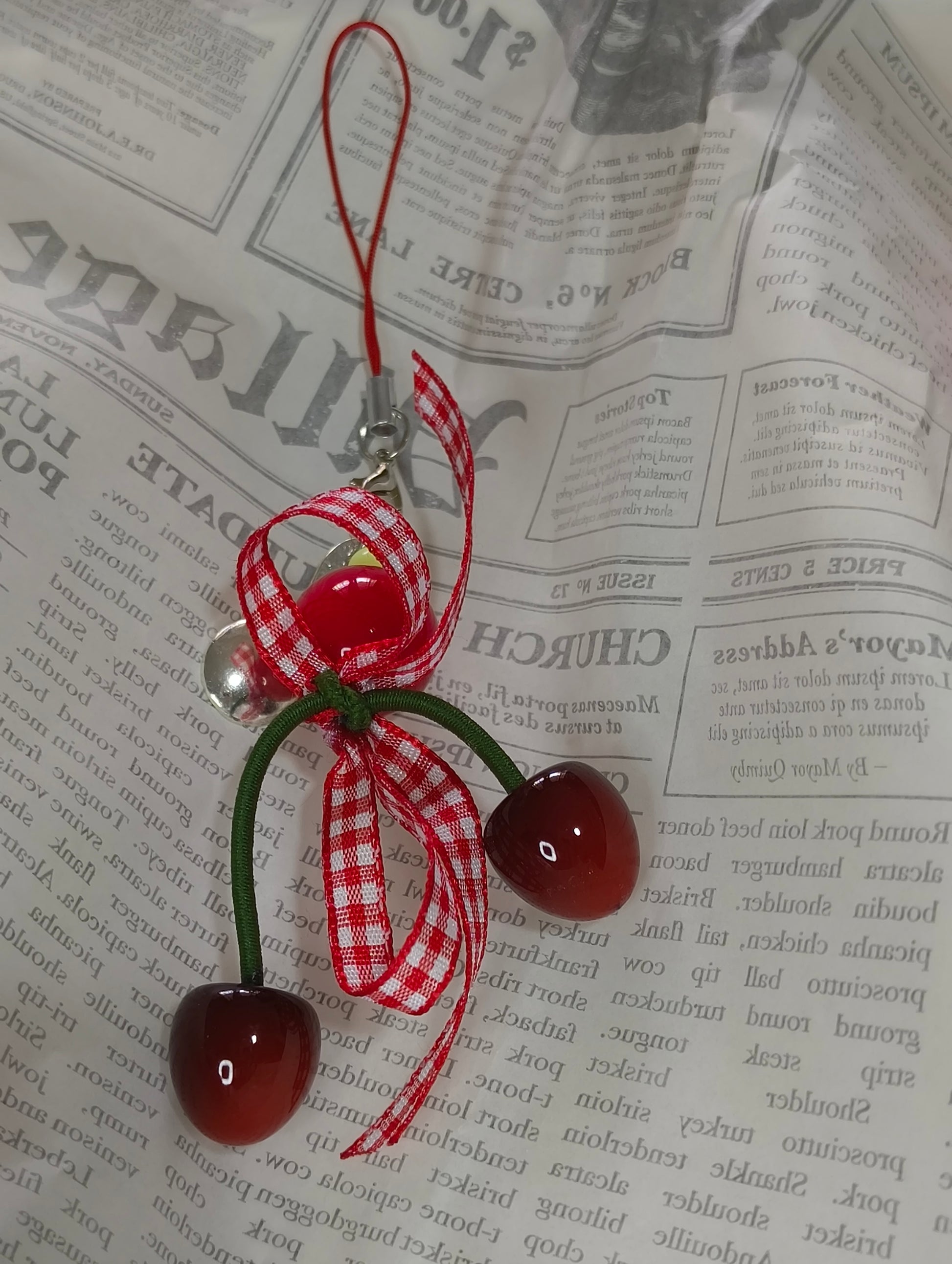 Claw Trinket - Cherry single keychain