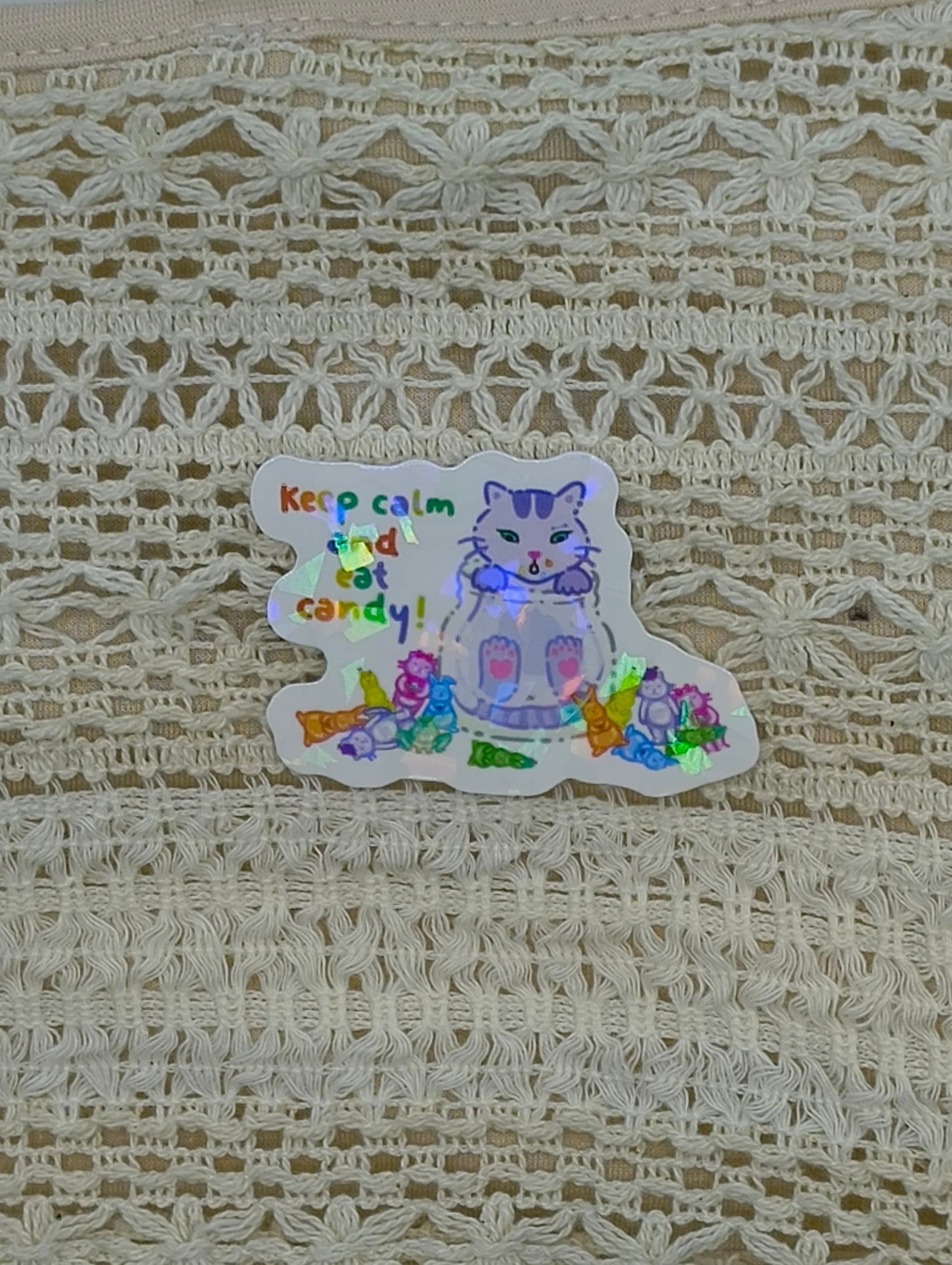 34 Keep calm and eat candy