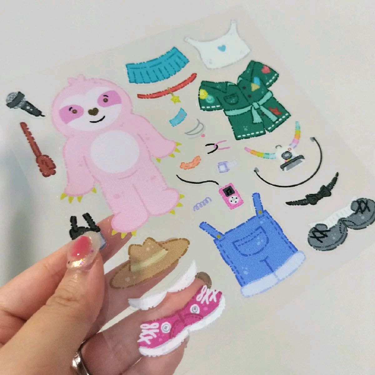 Marley Y2K Dress Up Sticker Sheet