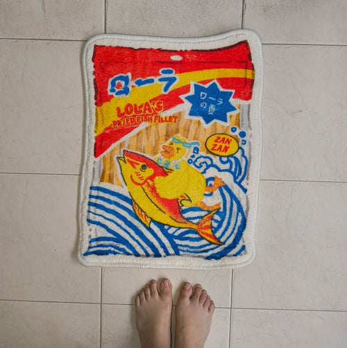 [PO] Fluffy Snack Bathroom Rug