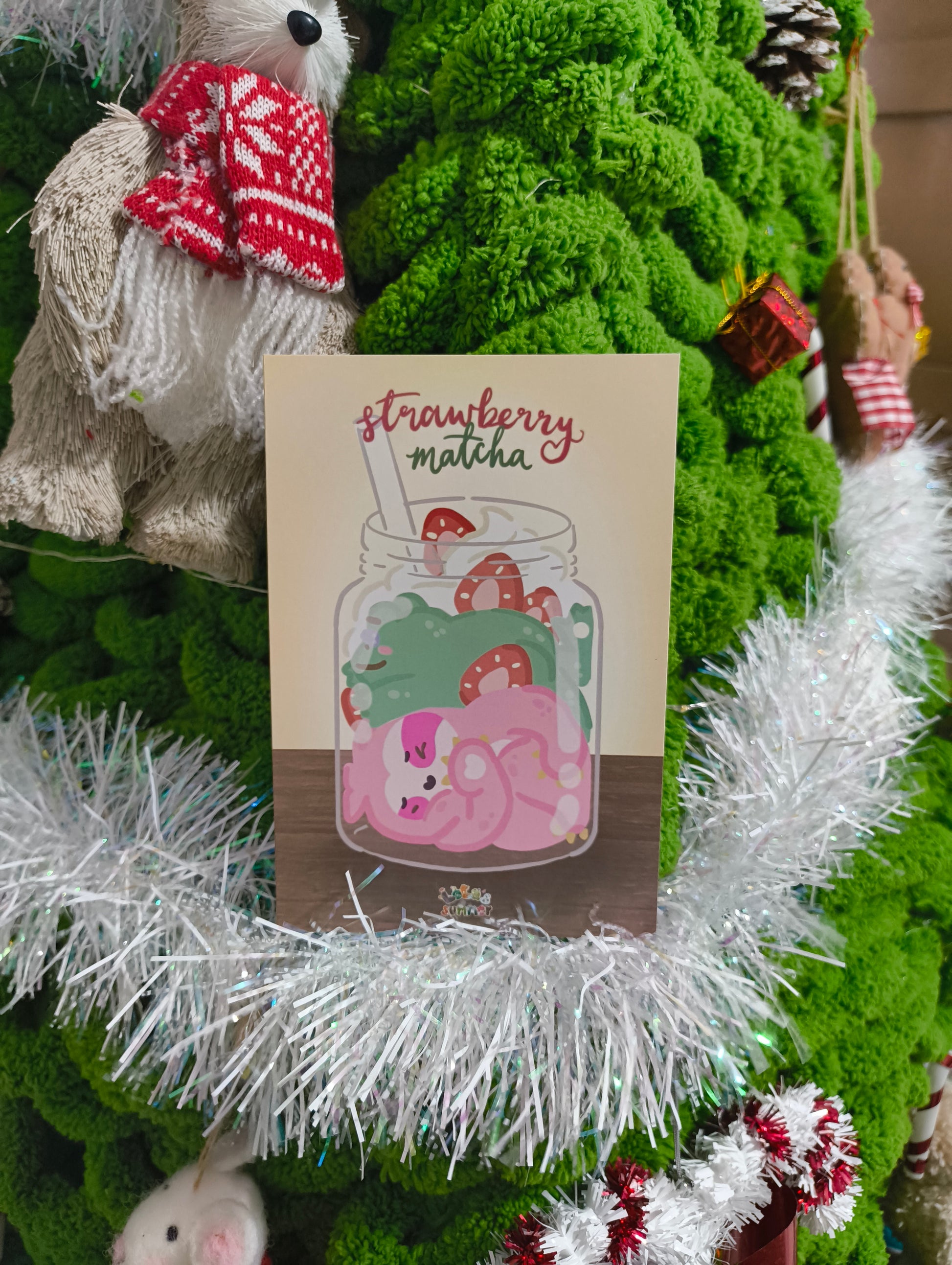 172 Strawberry matcha